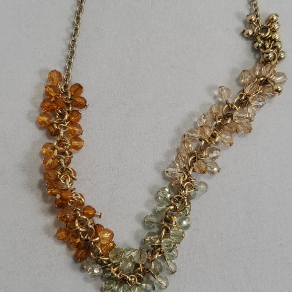 2 for $25 ombre sparkle bead necklace - Picture 3 of 5